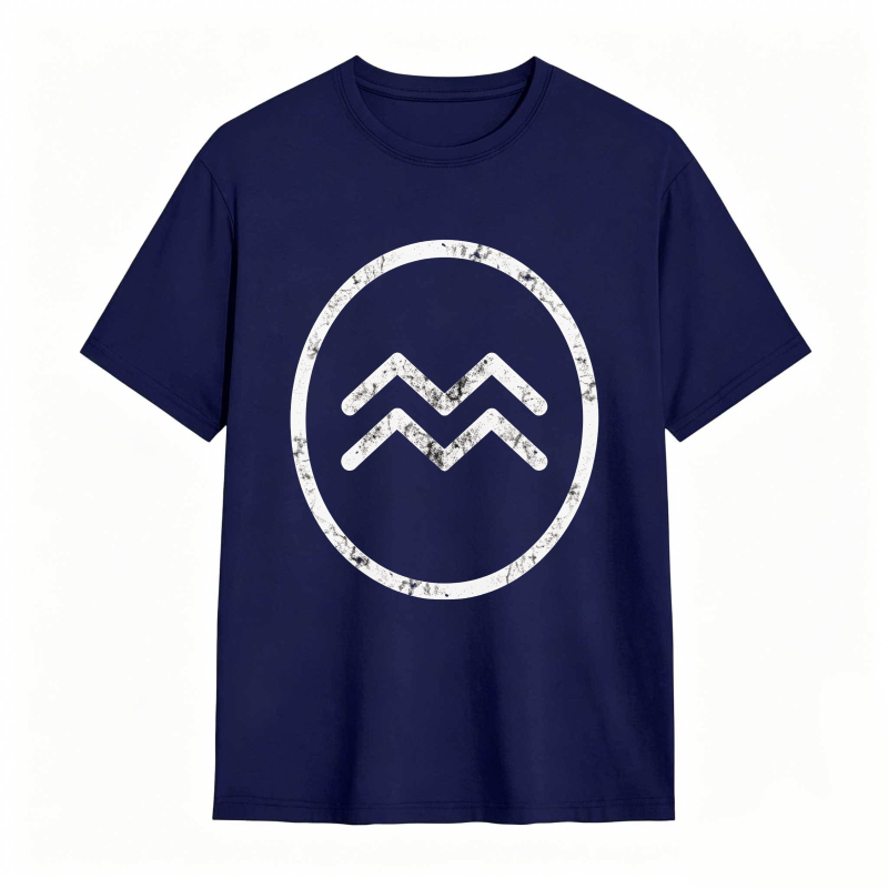 Aquarius Zodiac Symbol Unisex Classic T-shirt