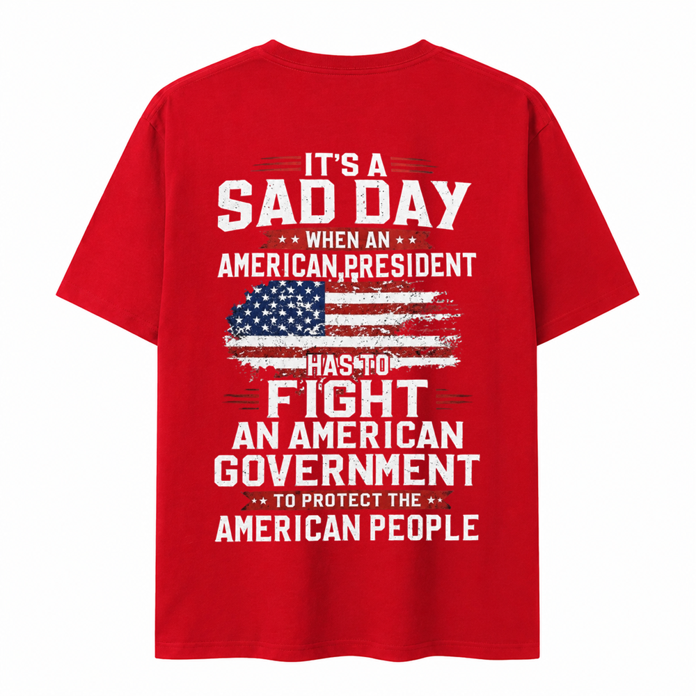 American Patriot Graphic T-Shirt