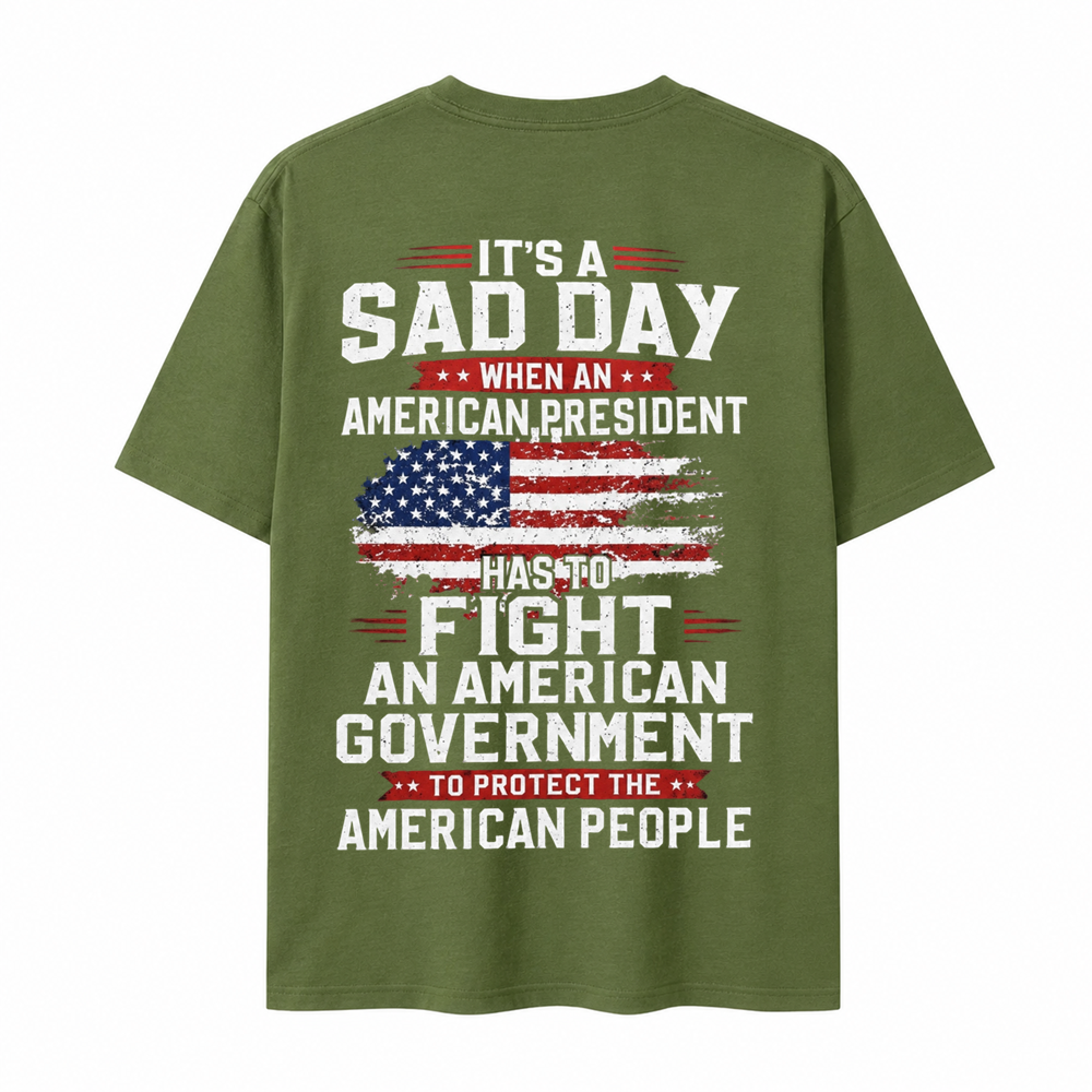 American Patriot Graphic T-Shirt