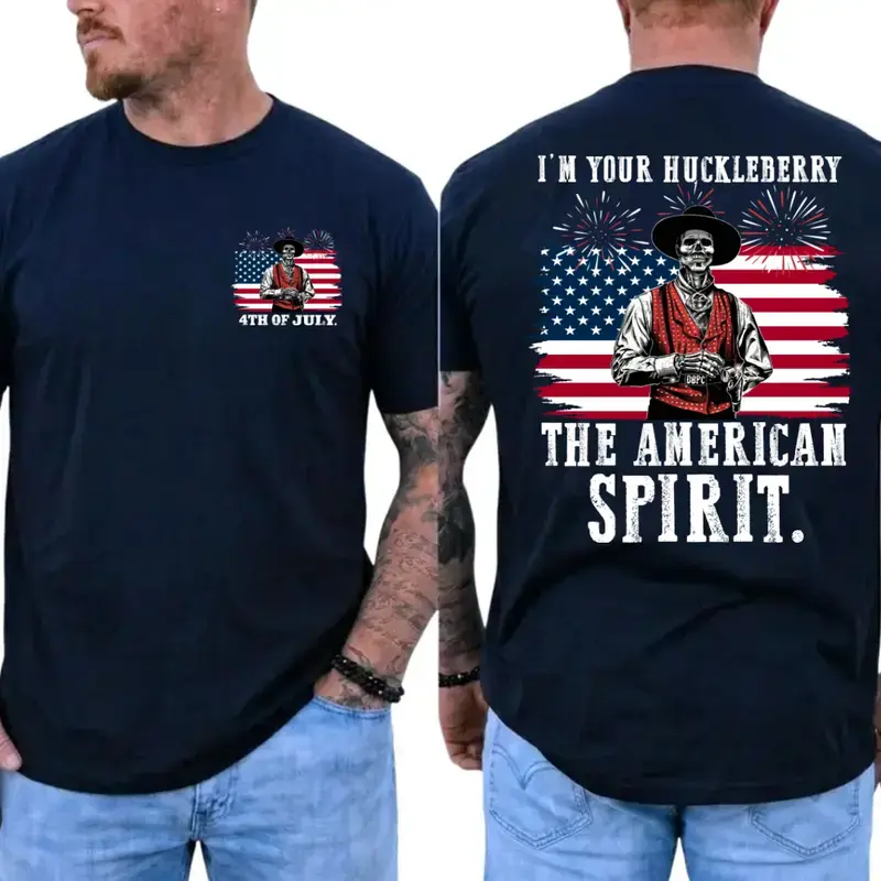 Doc Holliday I'm Your Huckleberry The American Spirit T-Shirt