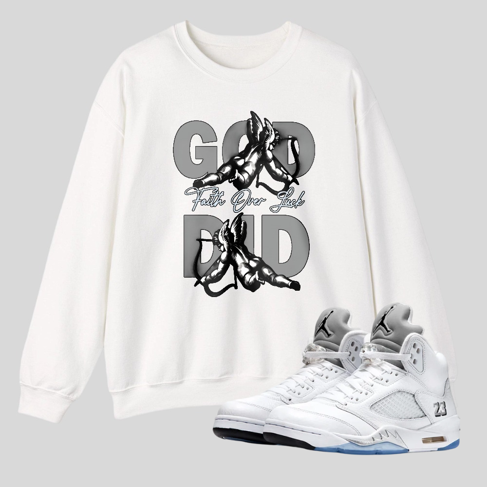 God Did Faith Over Lack tshirt 100% cotton