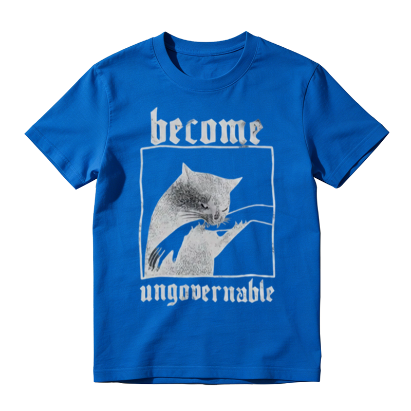 Become Ungovernable Black Cat T-Shirt