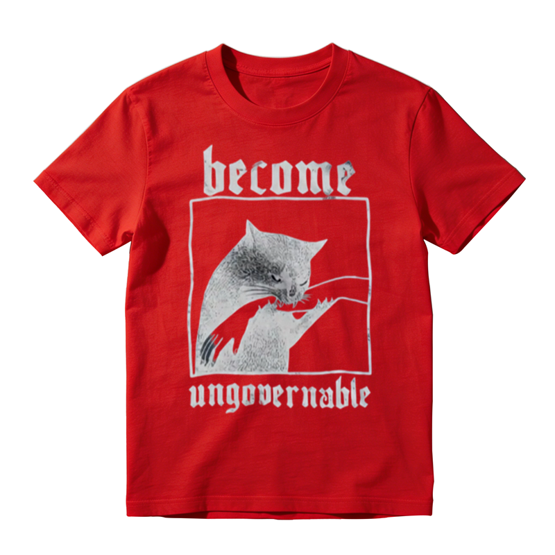 Become Ungovernable Black Cat T-Shirt