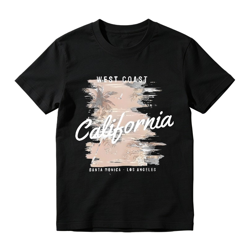 West Coast California Palm Tree Design Unisex Classic T-shirt