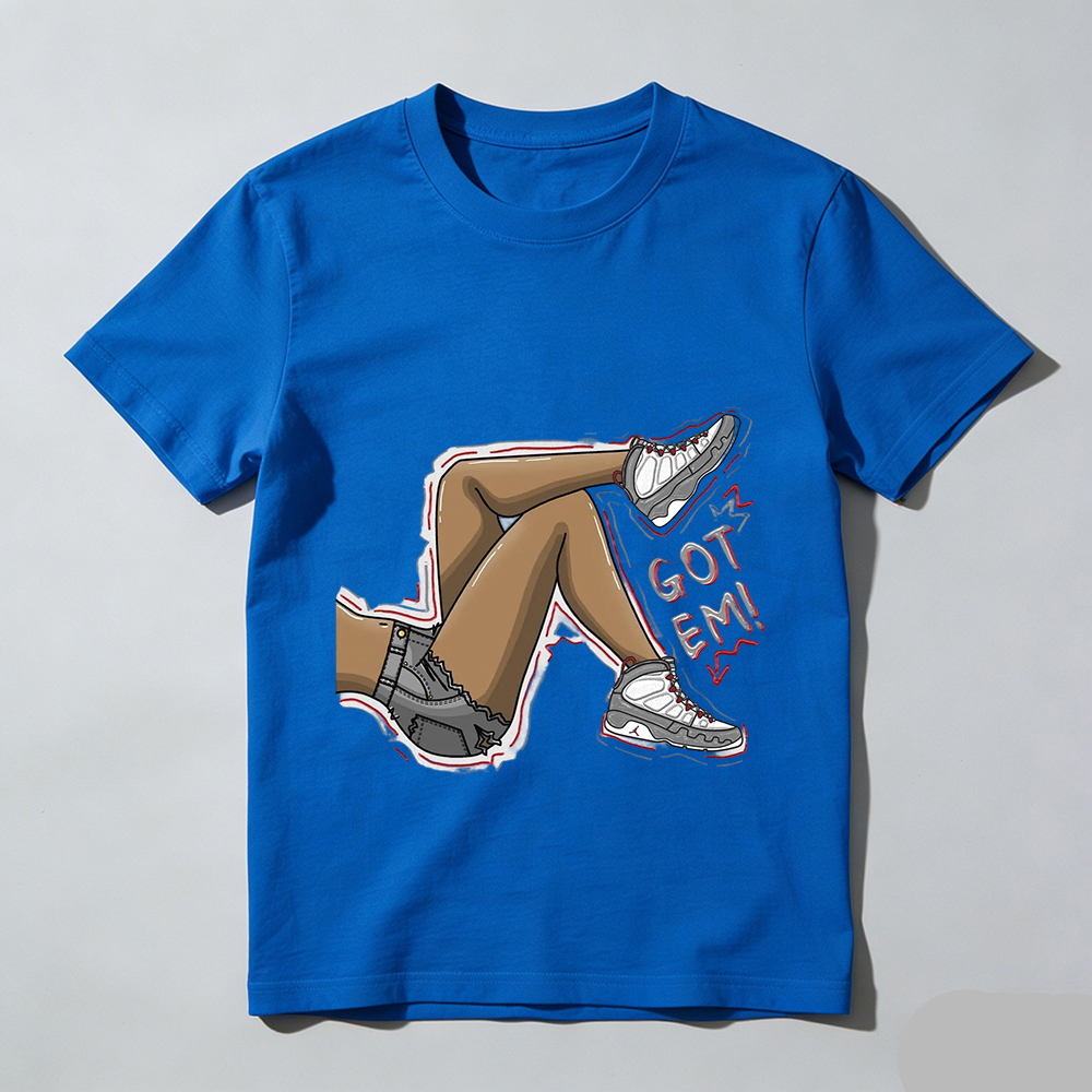 Got Em Legs Unisex Tops - Air Jordan 9 Fire Red