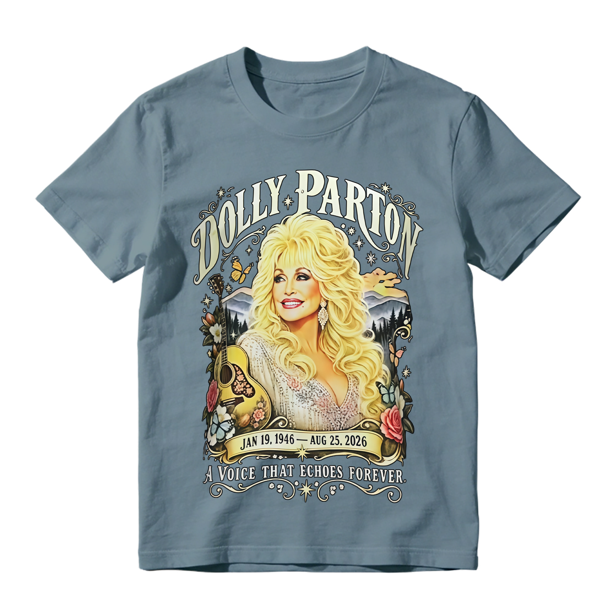 Vintage Country Music Tribute Tee, 1946-2026