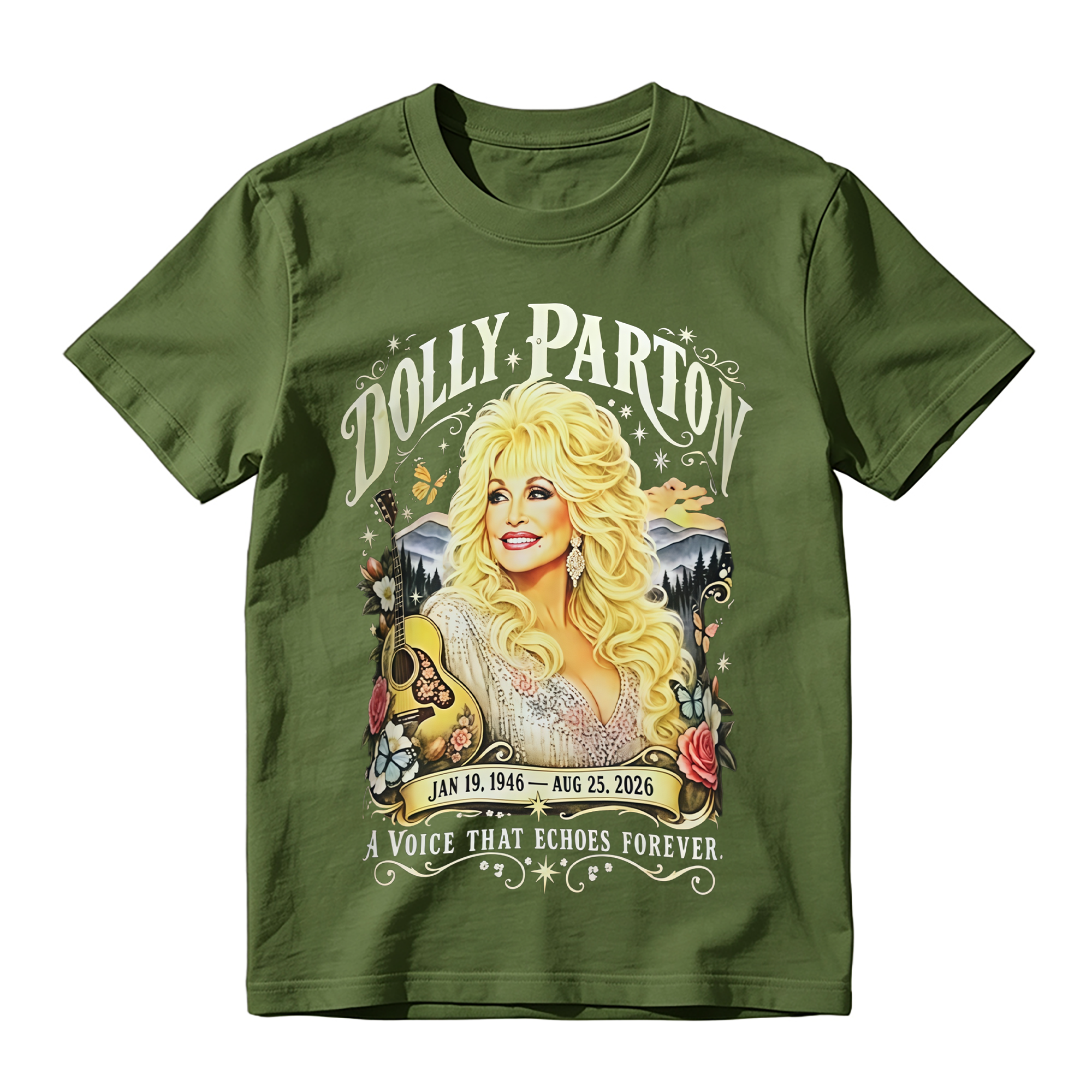 Vintage Country Music Tribute Tee, 1946-2026