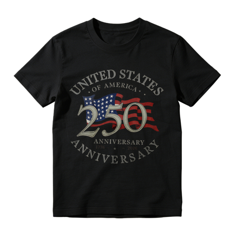 United States Of America 250 Anniversary 1776 2026 Unisex Classic T-shirt