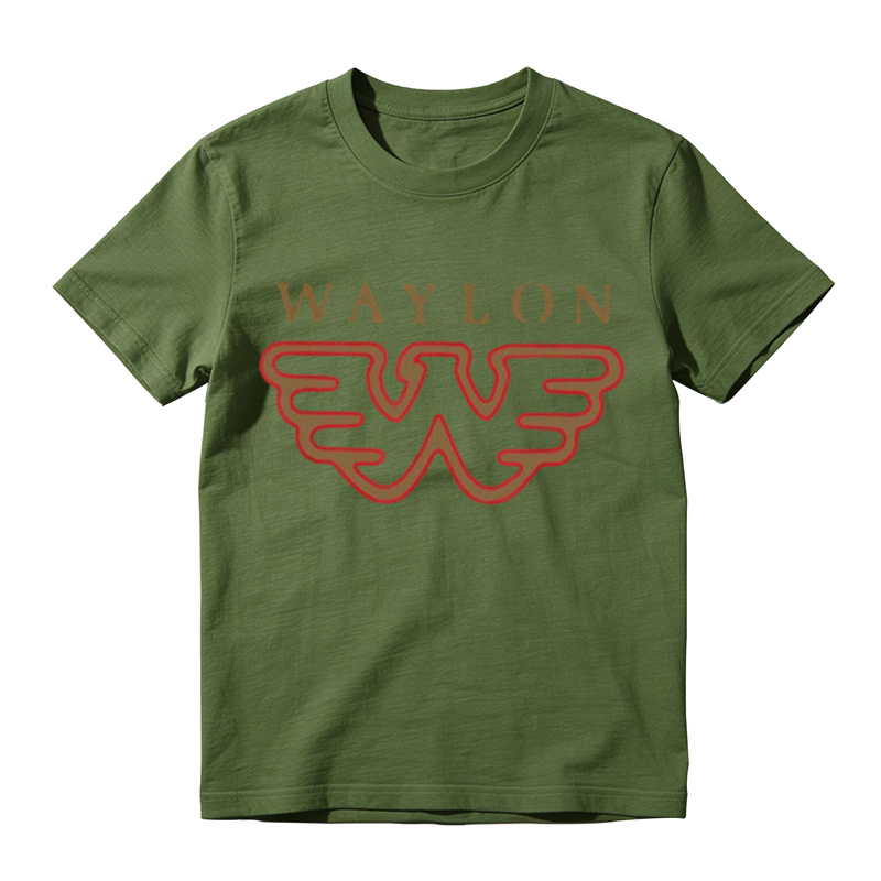 Western Simple Wing Symbol Print T-Shirt