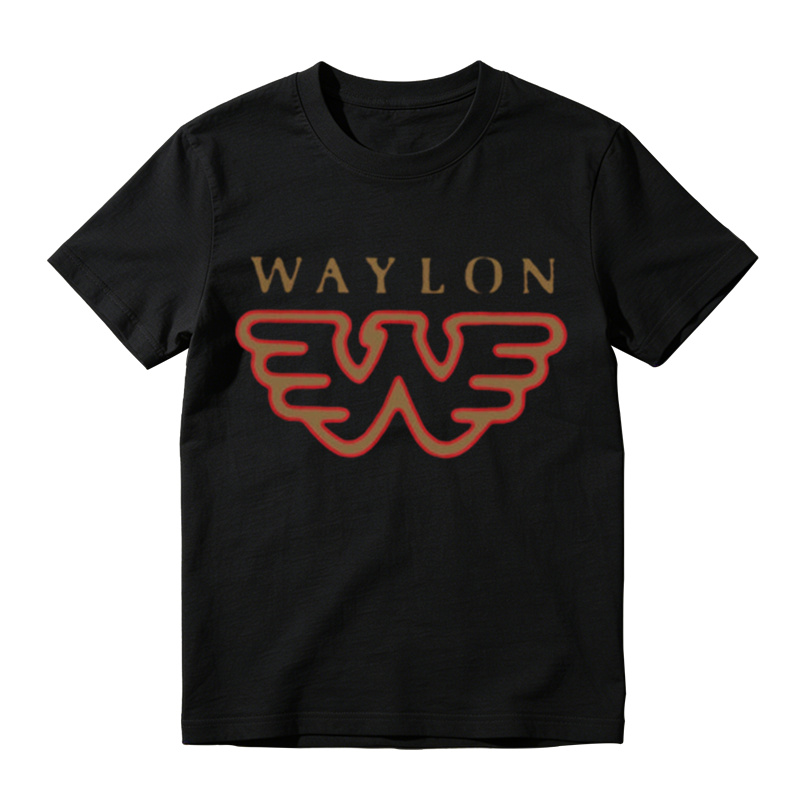 Western Simple Wing Symbol Print T-Shirt