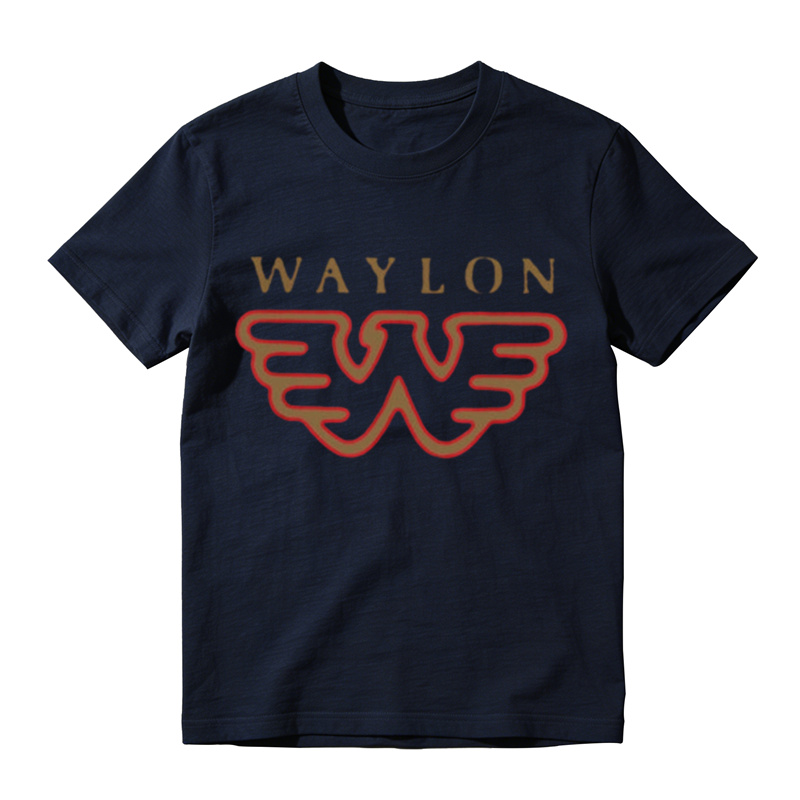 Western Simple Wing Symbol Print T-Shirt