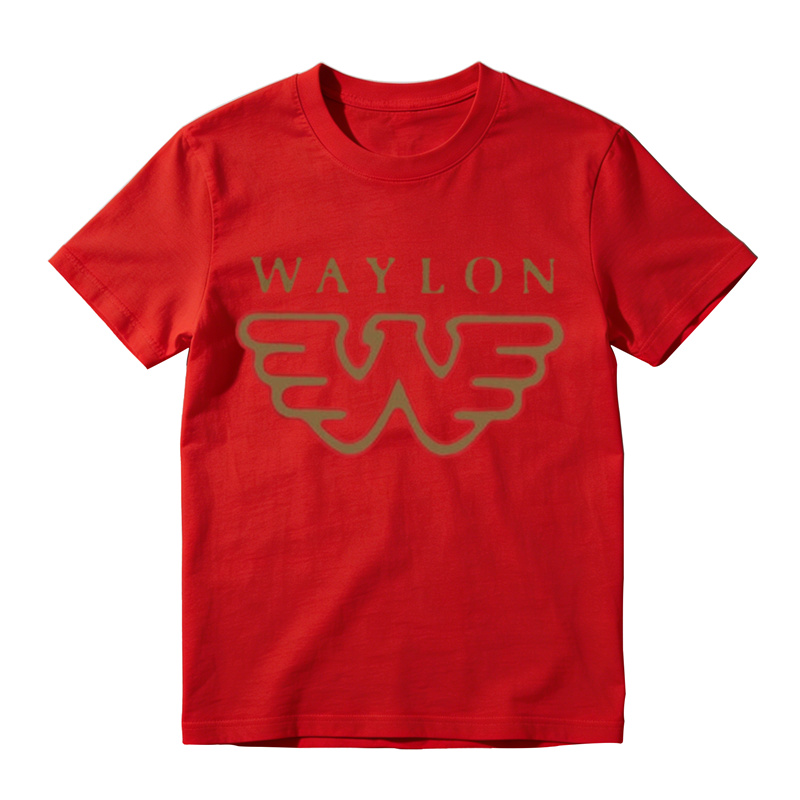Western Simple Wing Symbol Print T-Shirt