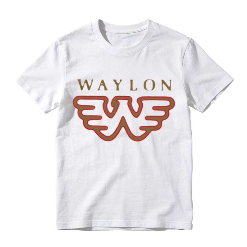Western Simple Wing Symbol Print T-Shirt