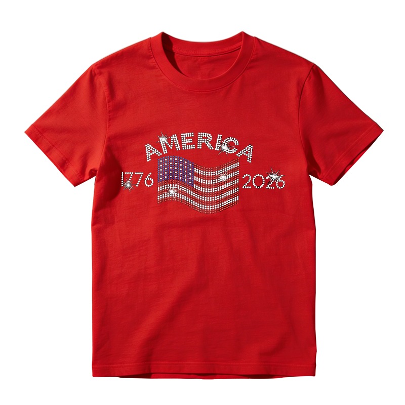 America Flag 1776 2026 Unisex Classic T-shirt