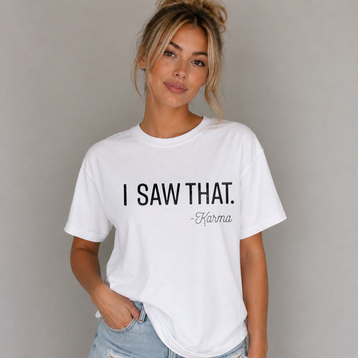 I Saw That Karma Unisex Classic T-shirt