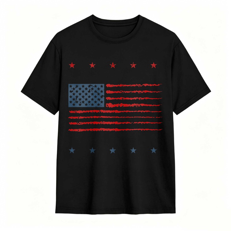 American Flag Design T-shirt