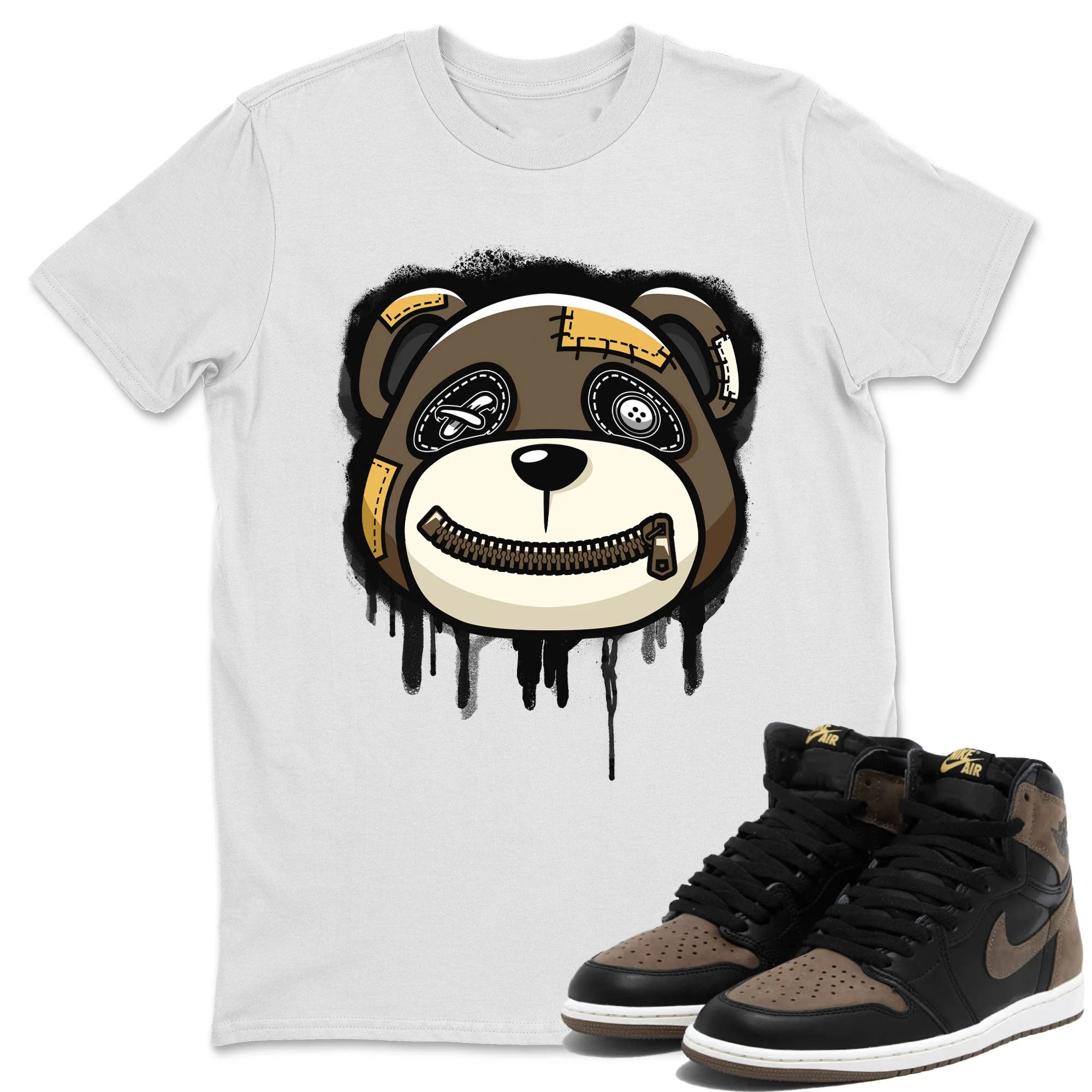 Bear Face TEEWAVO Sneaker Tee - Air Jordan 1 Palomino