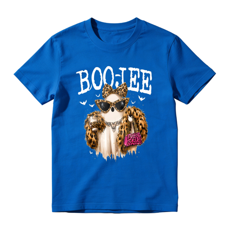 Boojee Leopard Print Owl With Sunglasses And Pink Handbag Graphic T-shirt