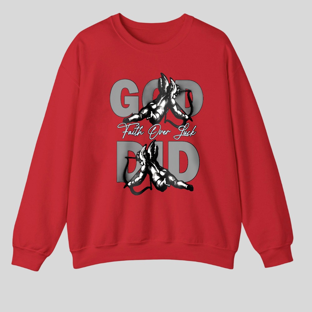 God Did Faith Over Lack tshirt 100% cotton