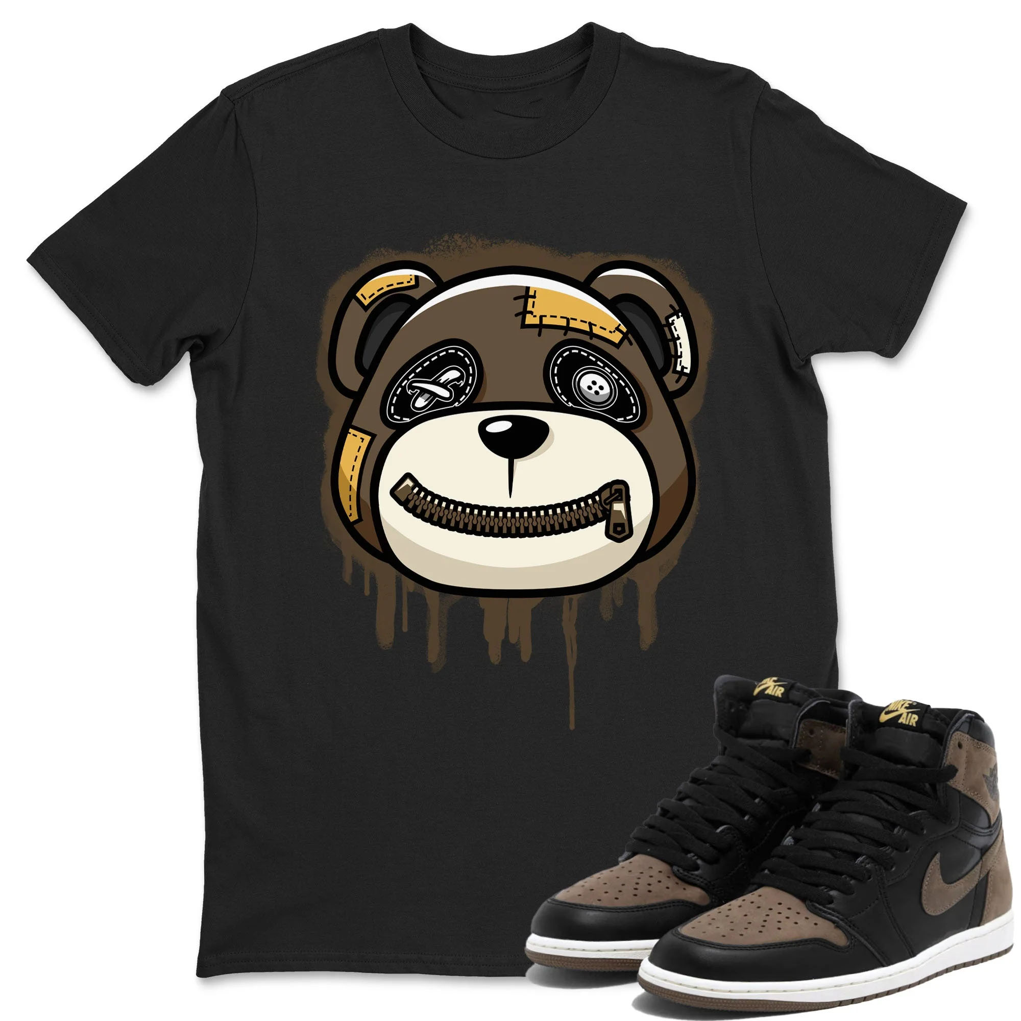 Bear Face TEEWAVO Sneaker Tee - Air Jordan 1 Palomino
