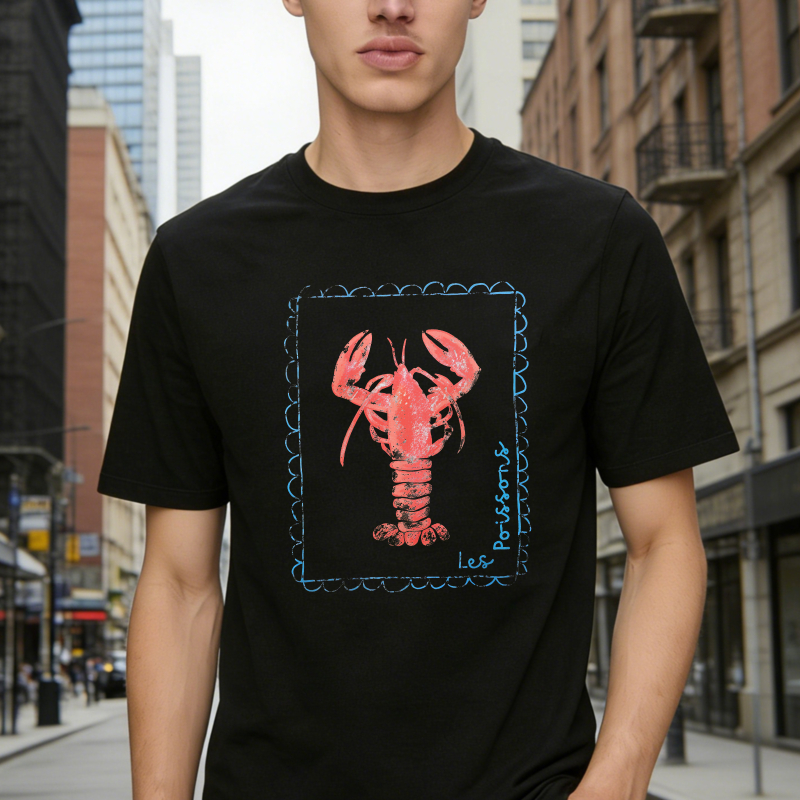 Lobster Print Unisex Classic T-shirt