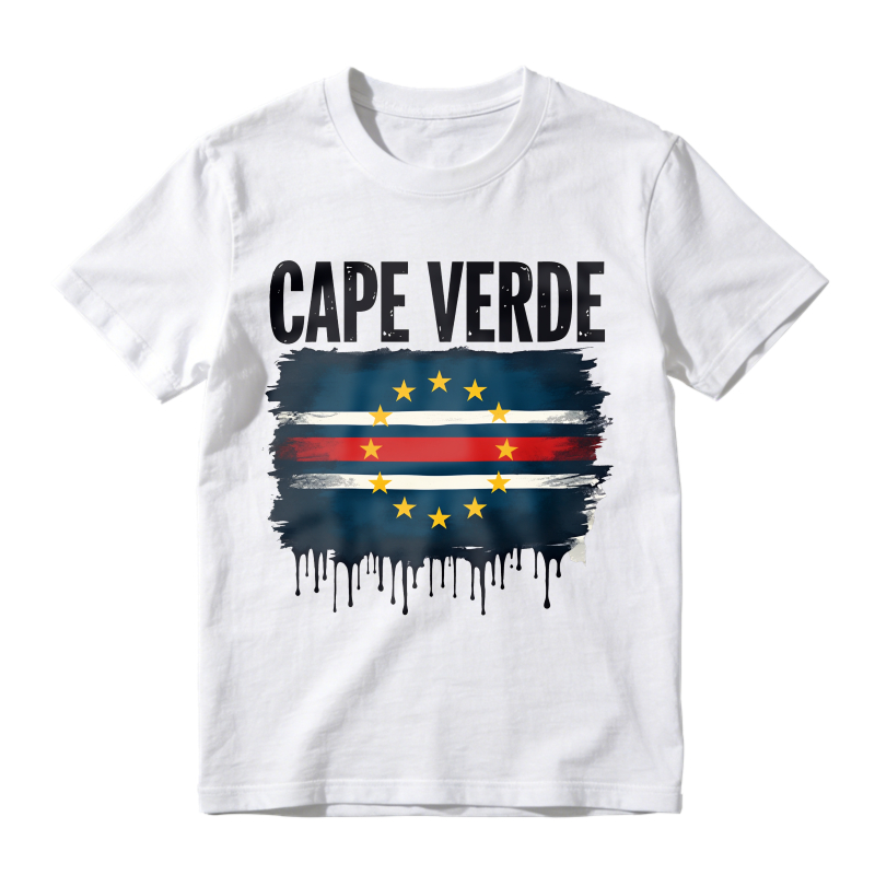 Cape Verde Flag Design Unisex Classic T-shirt