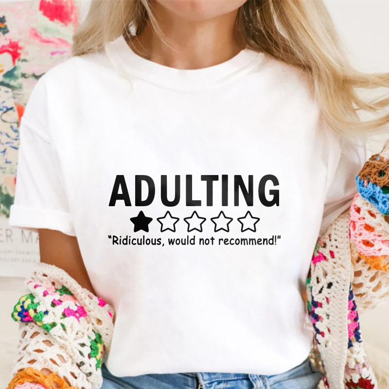 Adulting One Star Review Unisex Classic T-shirt