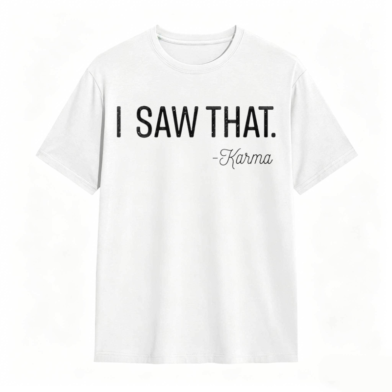 I Saw That Karma Unisex Classic T-shirt