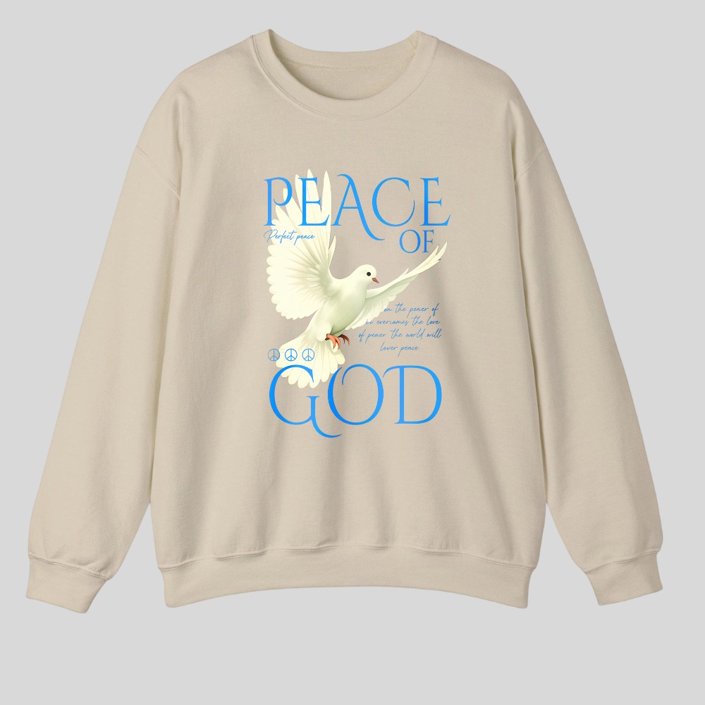Peace Of God Dove Design tshirt 100% cotton