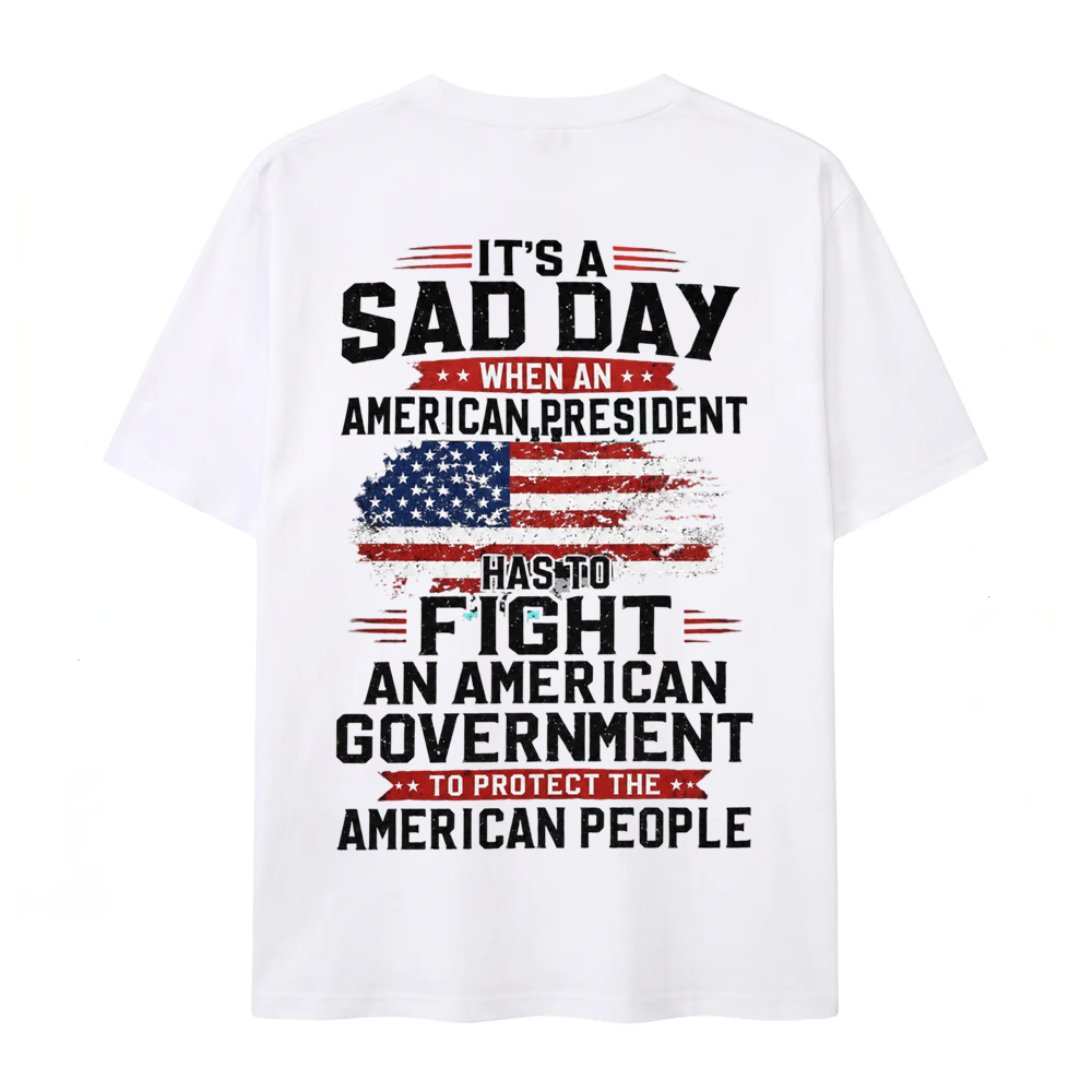American Patriot Graphic T-Shirt