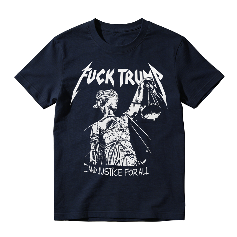 Make a bold statement with this striking protest-inspired graphic tee