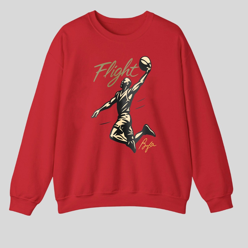 Flight Basketball Player Jumping Dunk tshirt 100% cotton
