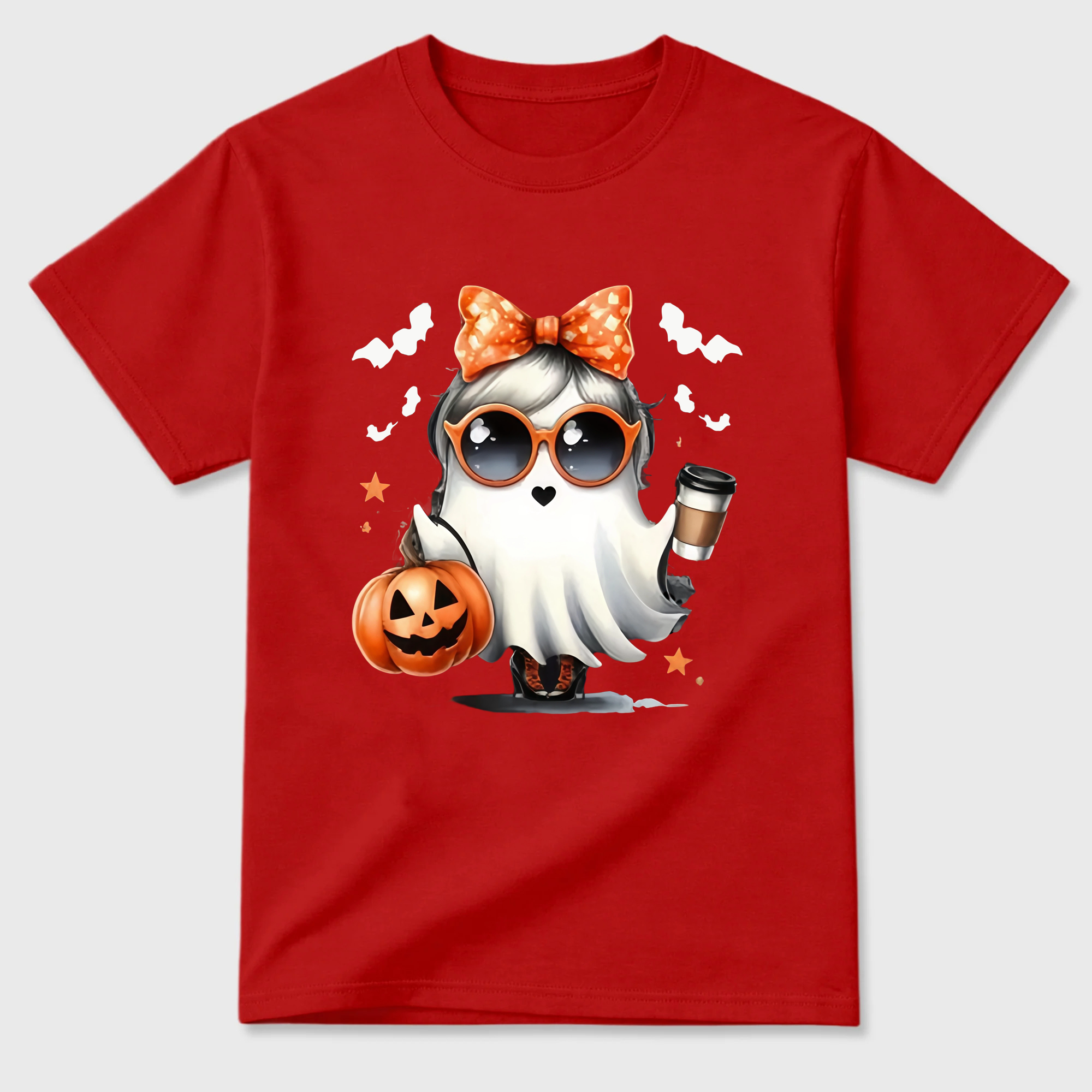 Halloween Cute Ghost Girl Shirt
