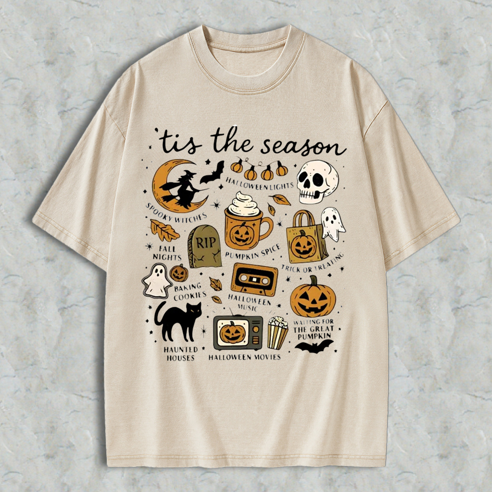 Comfort Colors Tis The Season Halloween T-Shirt