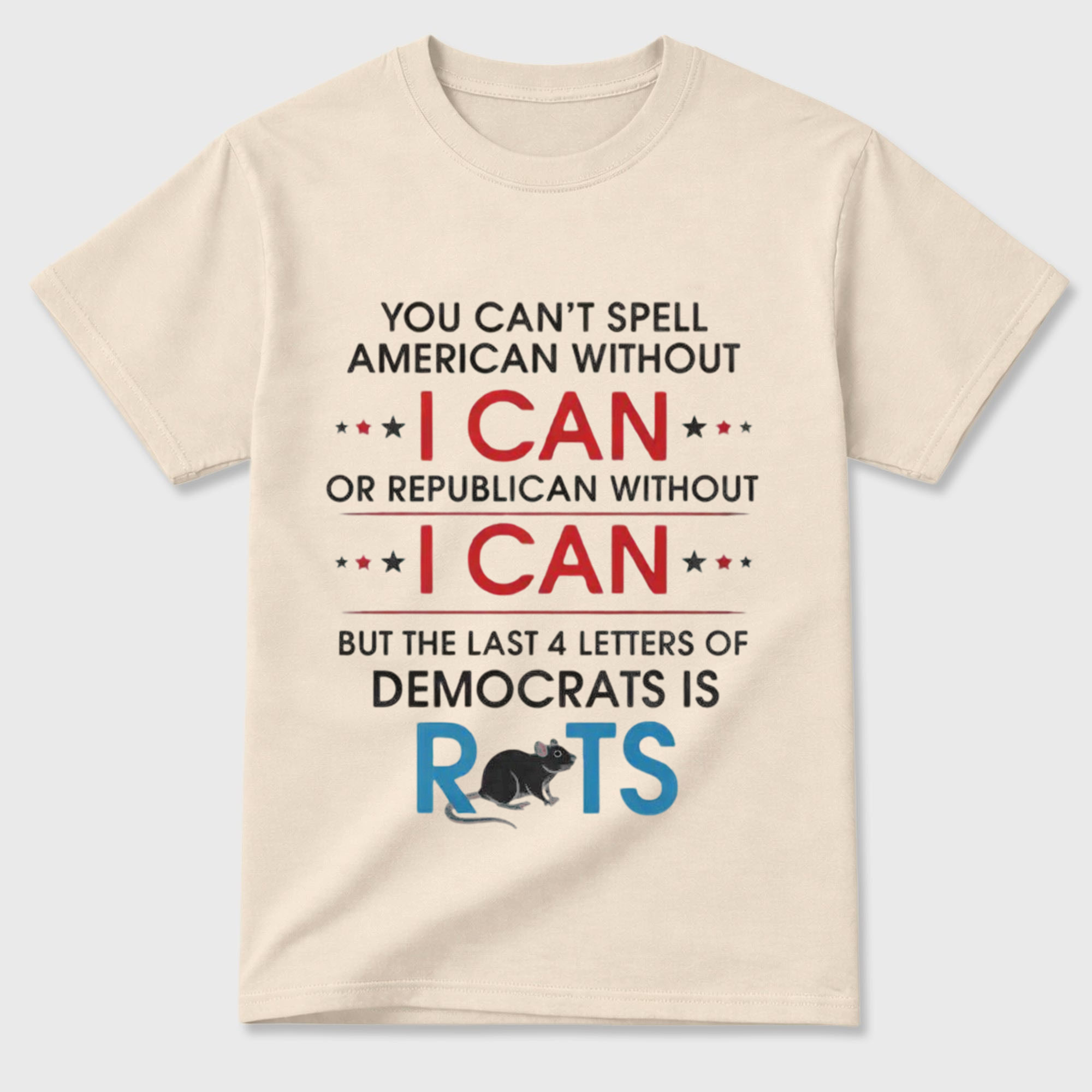 Funny Republican "I Can" Political T-Shirt