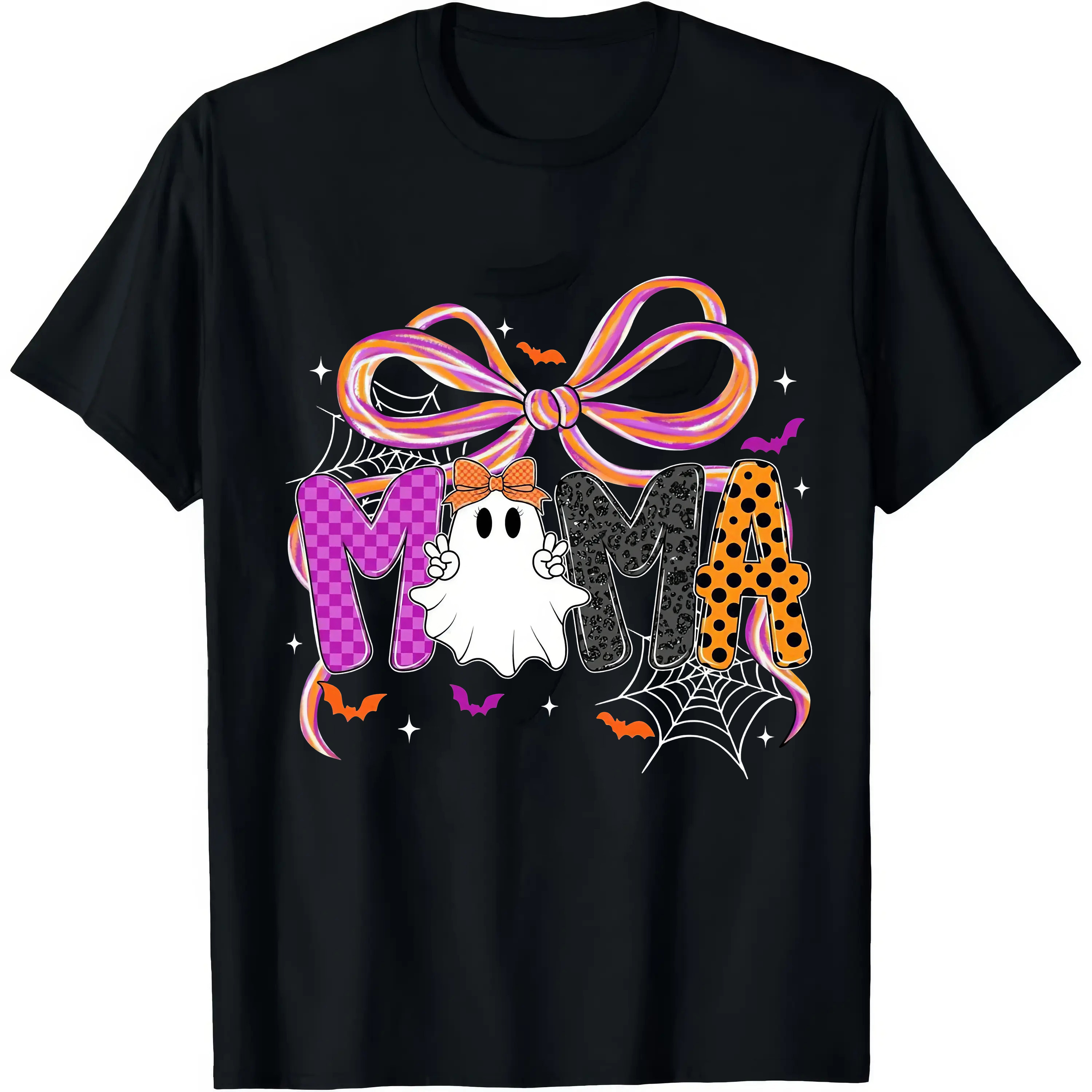 Comfort Colors Mama Halloween Coquette T shirt