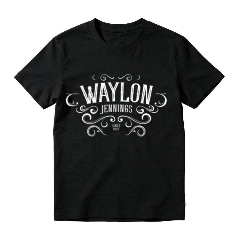 Vintage Ornate Cursive Letter Print Casual T-shirt