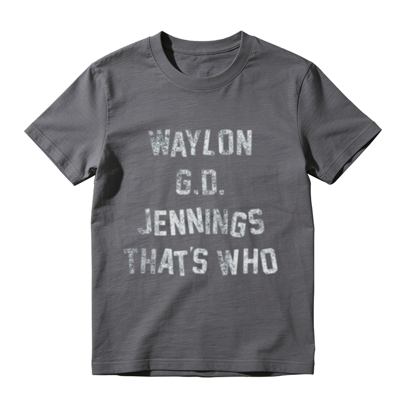 Vintage Distressed Vertical Slogan Print Casual T-shirt
