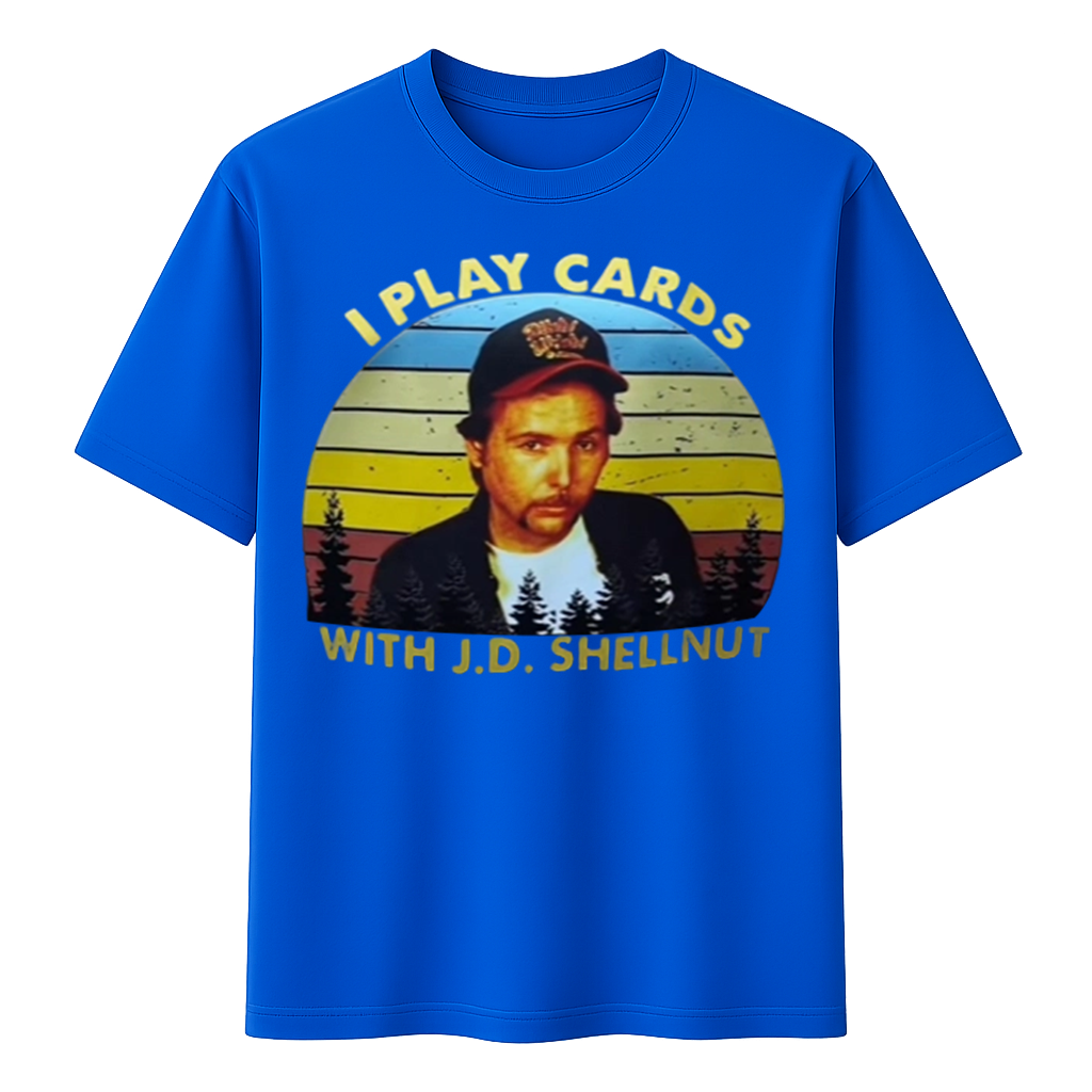 Funny Card Player Vintage Sunset Shirt