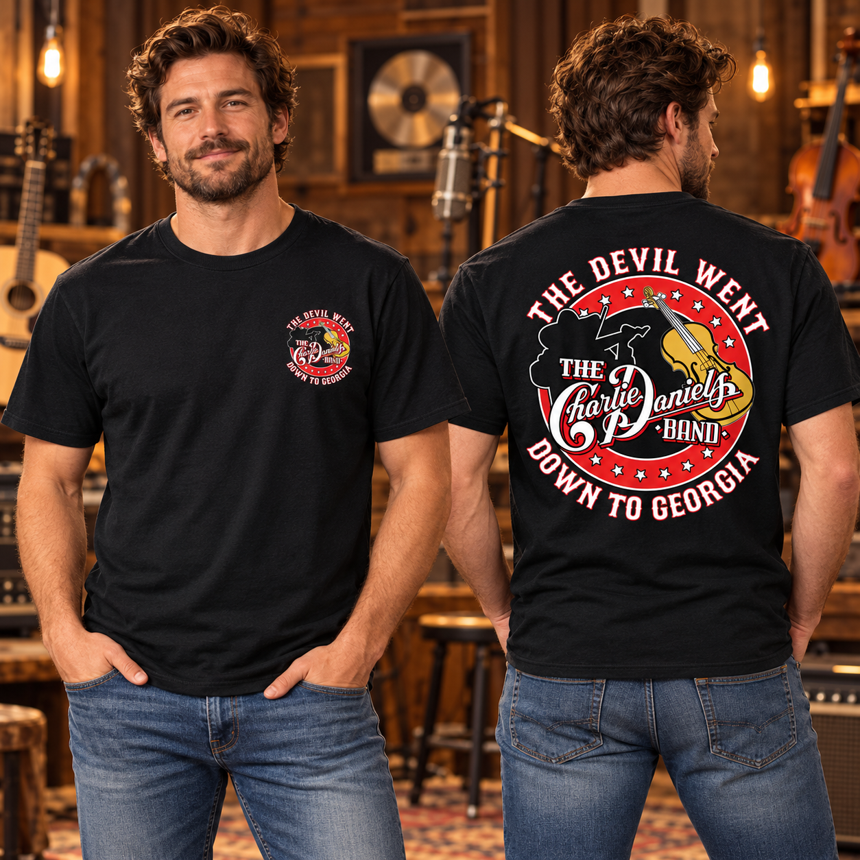 Retro Country Southern Rock T-Shirt, Country Music Fan Gift