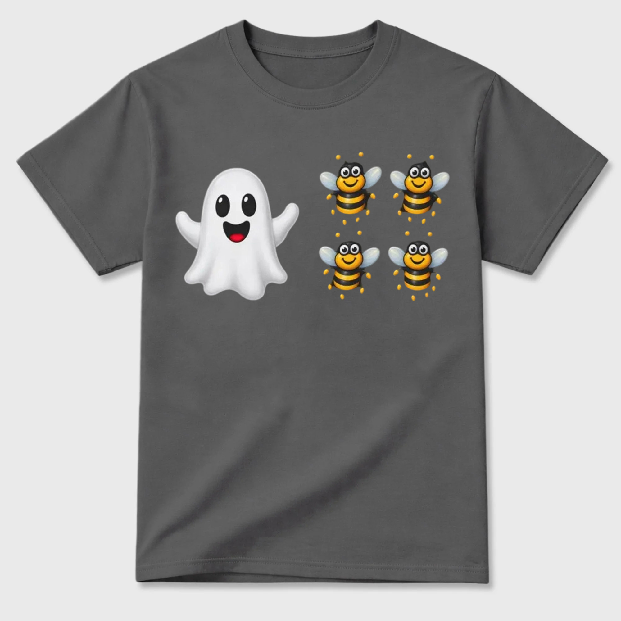 Funny Emoji Puzzle Halloween Shirt – Bo Bees