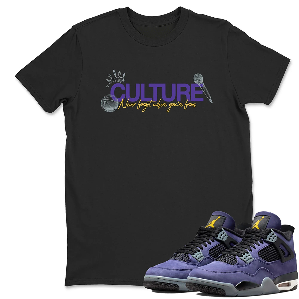 Culture TEEWAVO Sneaker Tees - Air Jordan 4 Lakeshow