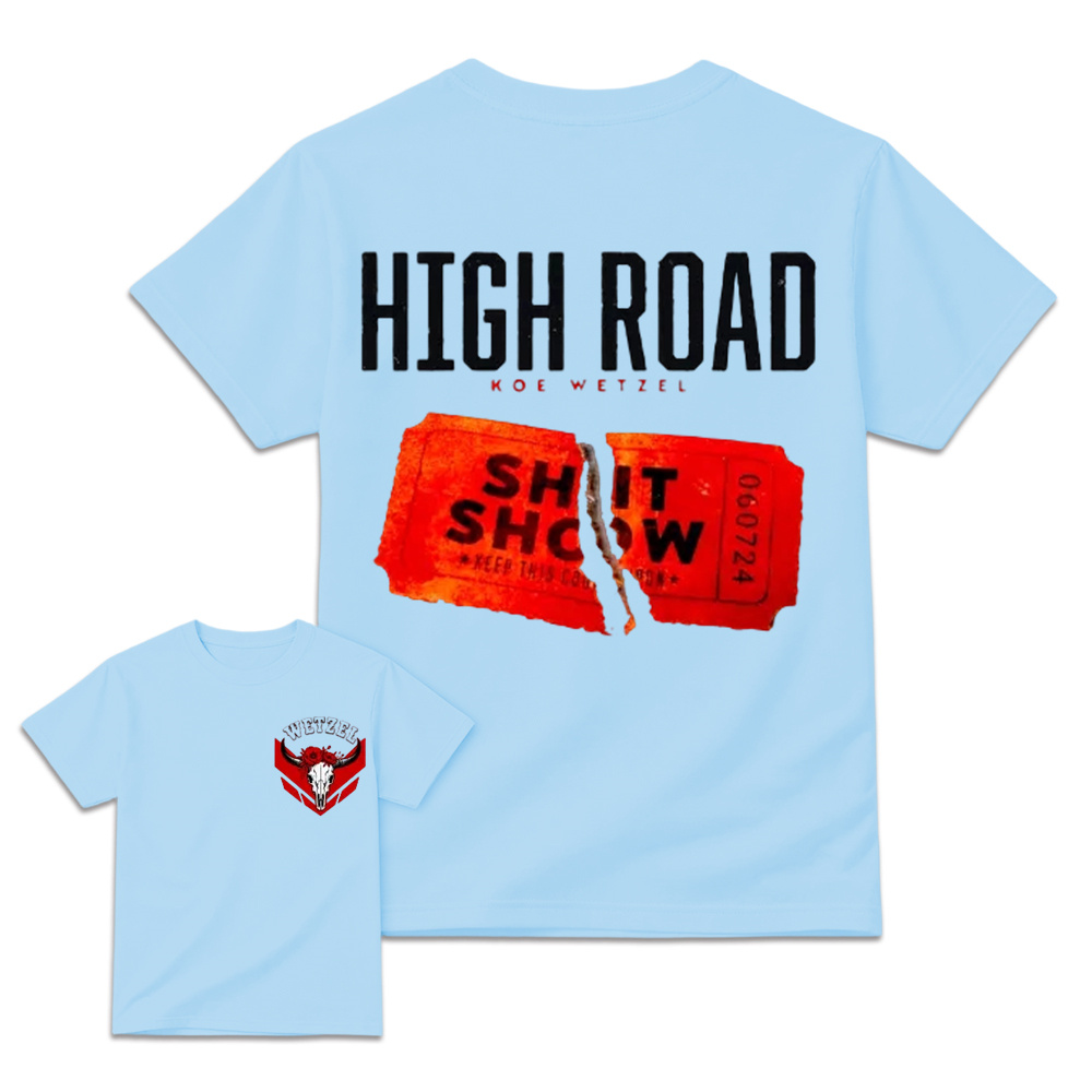  Front and Back Country Rock Graphic Tee