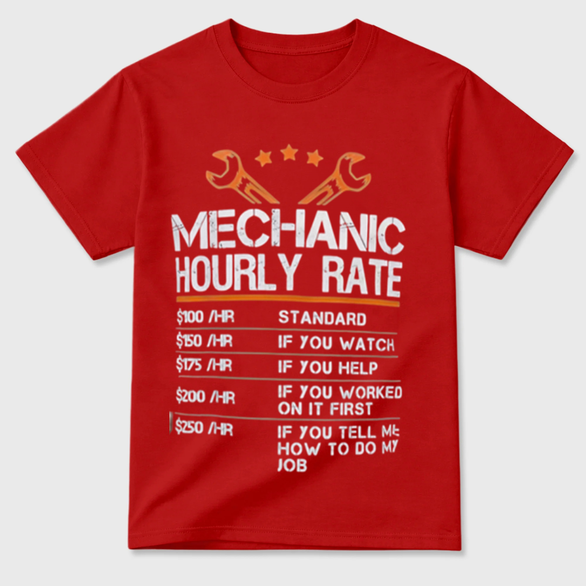 Auto Repair Joke Humor Casual Cotton T-shirt