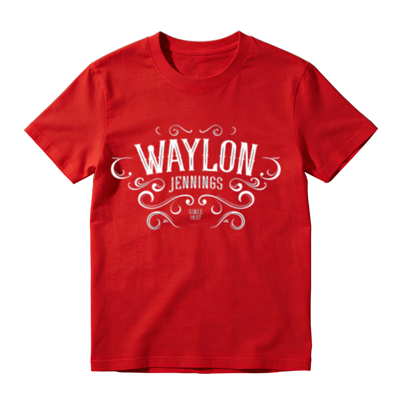 Vintage Ornate Cursive Letter Print Casual T-shirt