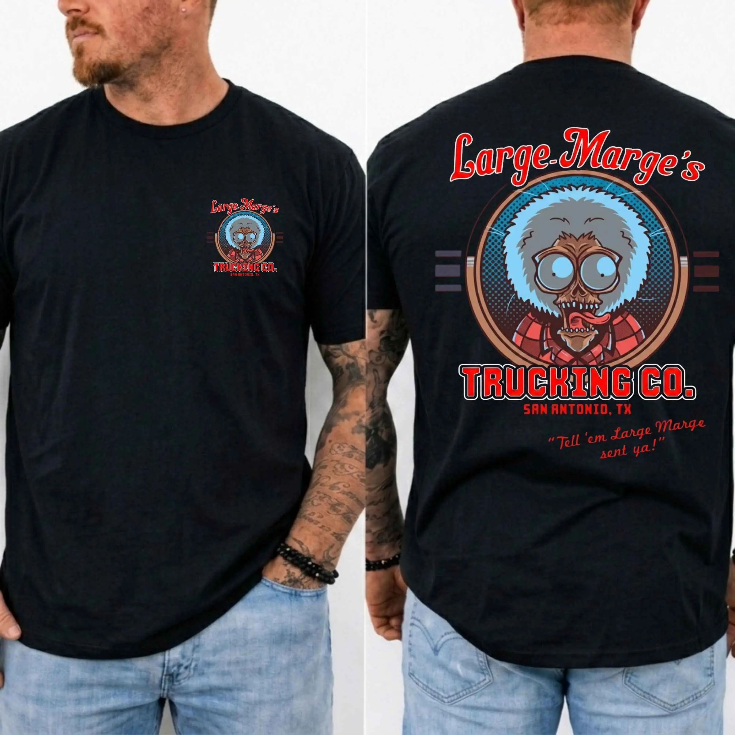  1985 Retro T-Shirt – Vintage Trucker Horror Graphic Tee