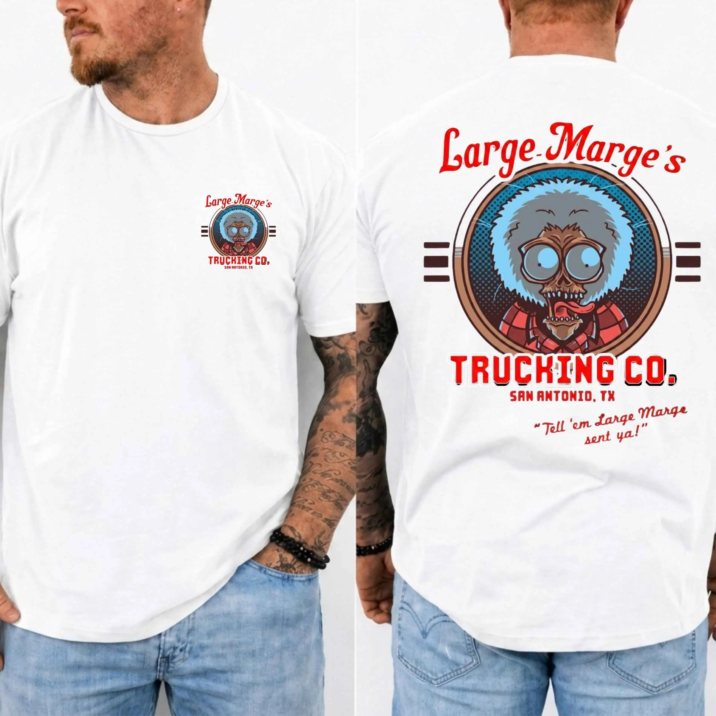  1985 Retro T-Shirt – Vintage Trucker Horror Graphic Tee