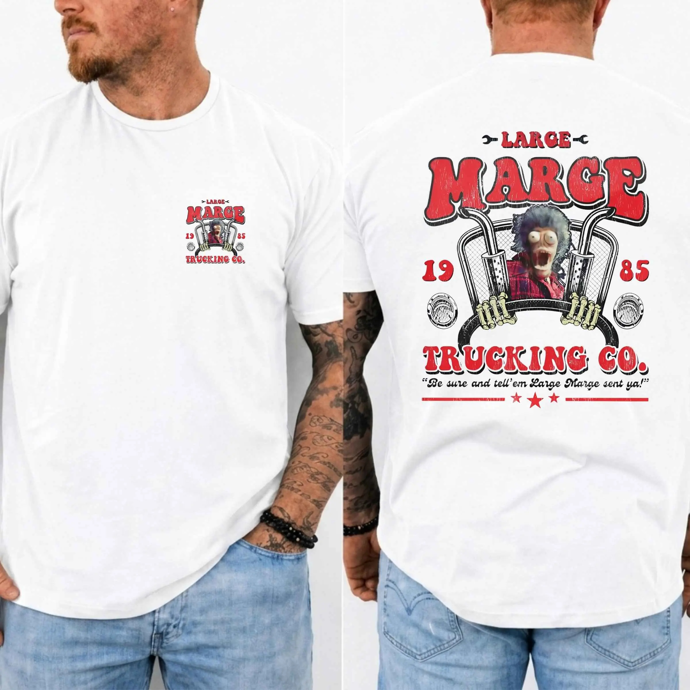 Classic Truck Driver Graphic Tee, Vintage Trucking Shirt, Gift for Truck Drivers, MADE IN USA