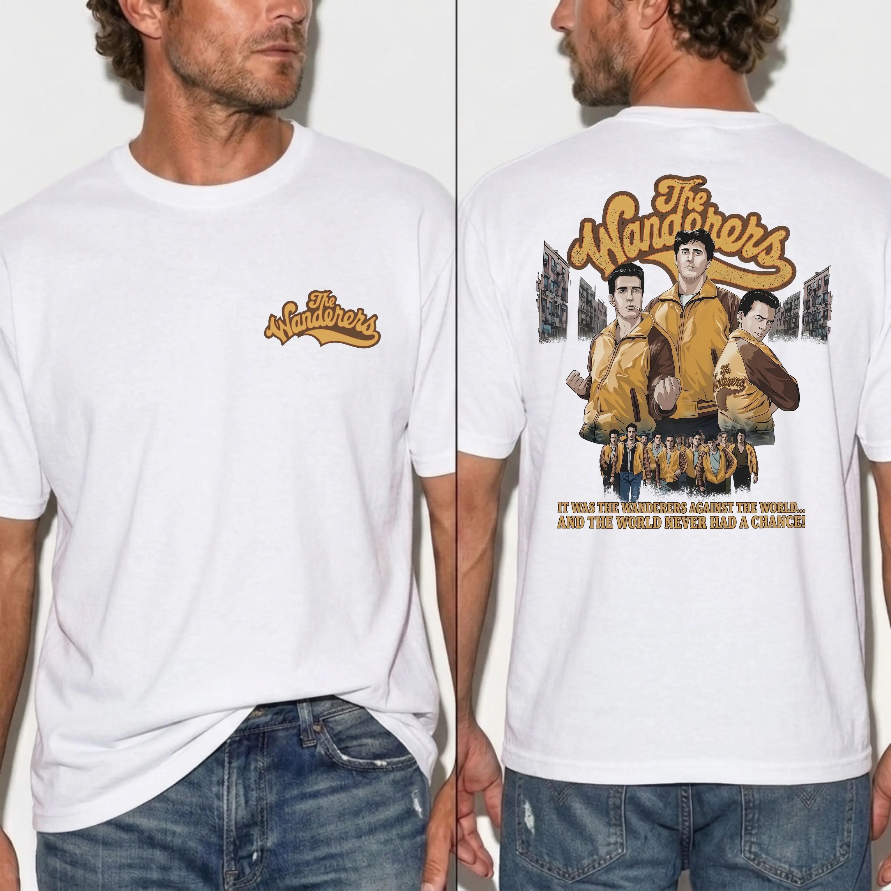 Vintage 1979 Cult Movie Graphic Tee, Retro Gang Film T-Shirt, Classic Movie Fan Gift
