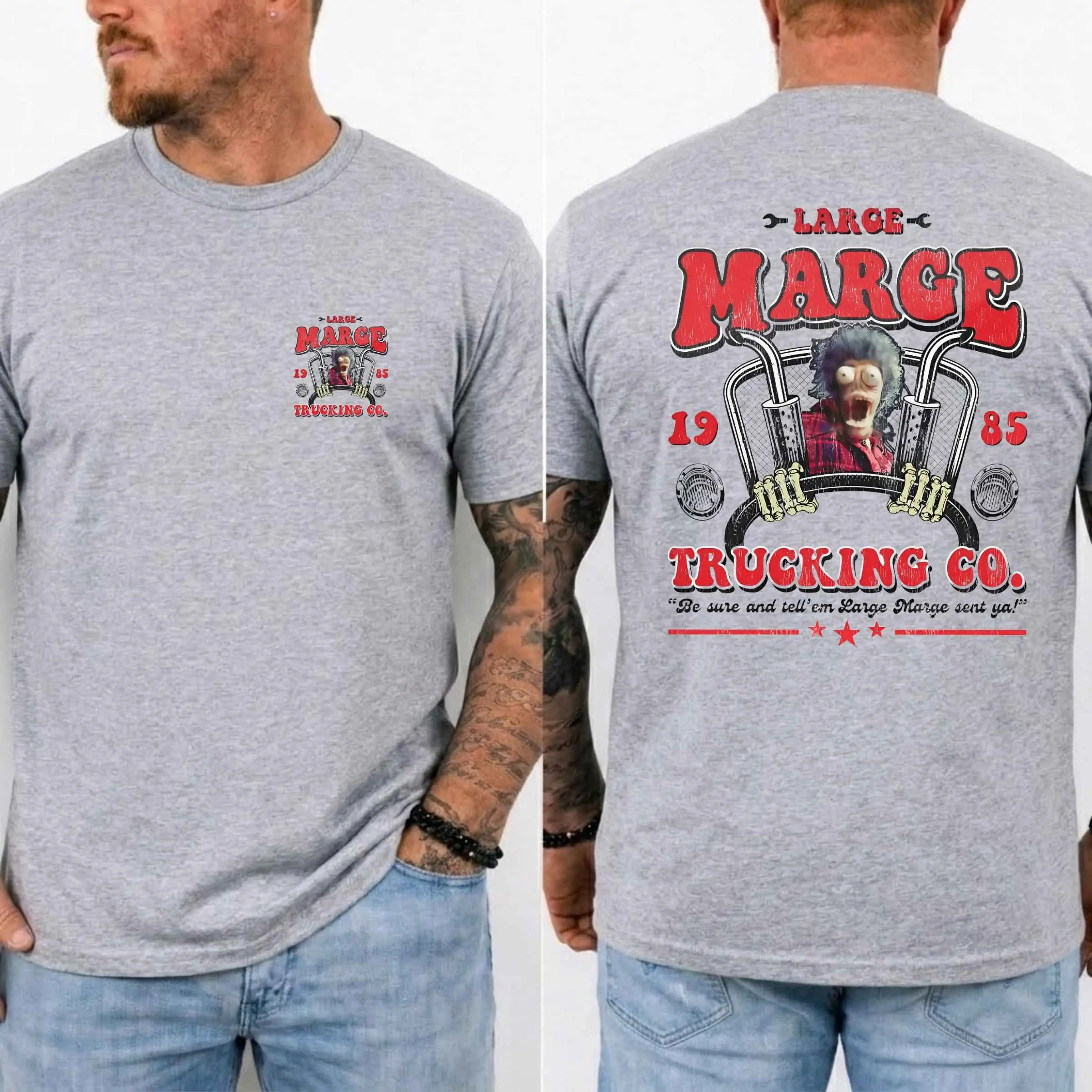 Classic Truck Driver Graphic Tee, Vintage Trucking Shirt, Gift for Truck Drivers, MADE IN USA